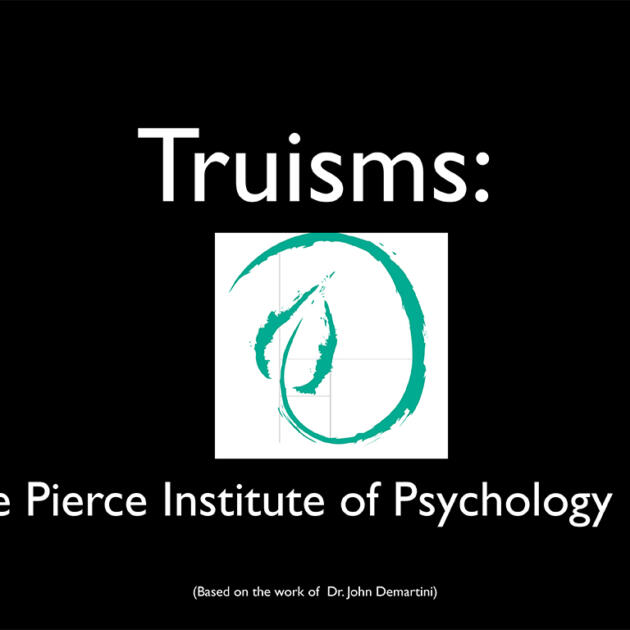 Truisms III Visual - NEW!